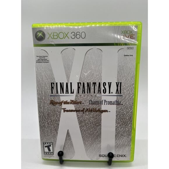 Final Fantasy XI Online (Microsoft Xbox 360) Original Release Complete Excellent - Picture 1 of 9